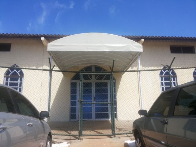 toldo passarela de lona