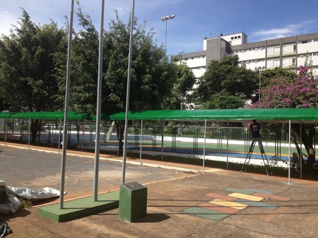 toldo passarela de lona