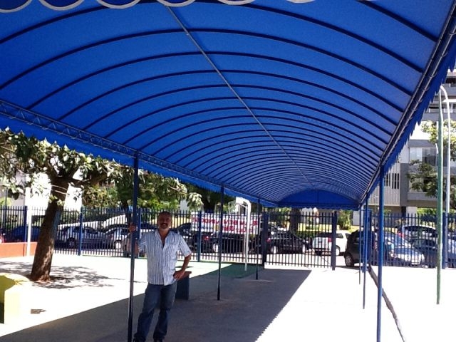 toldo passarela de lona